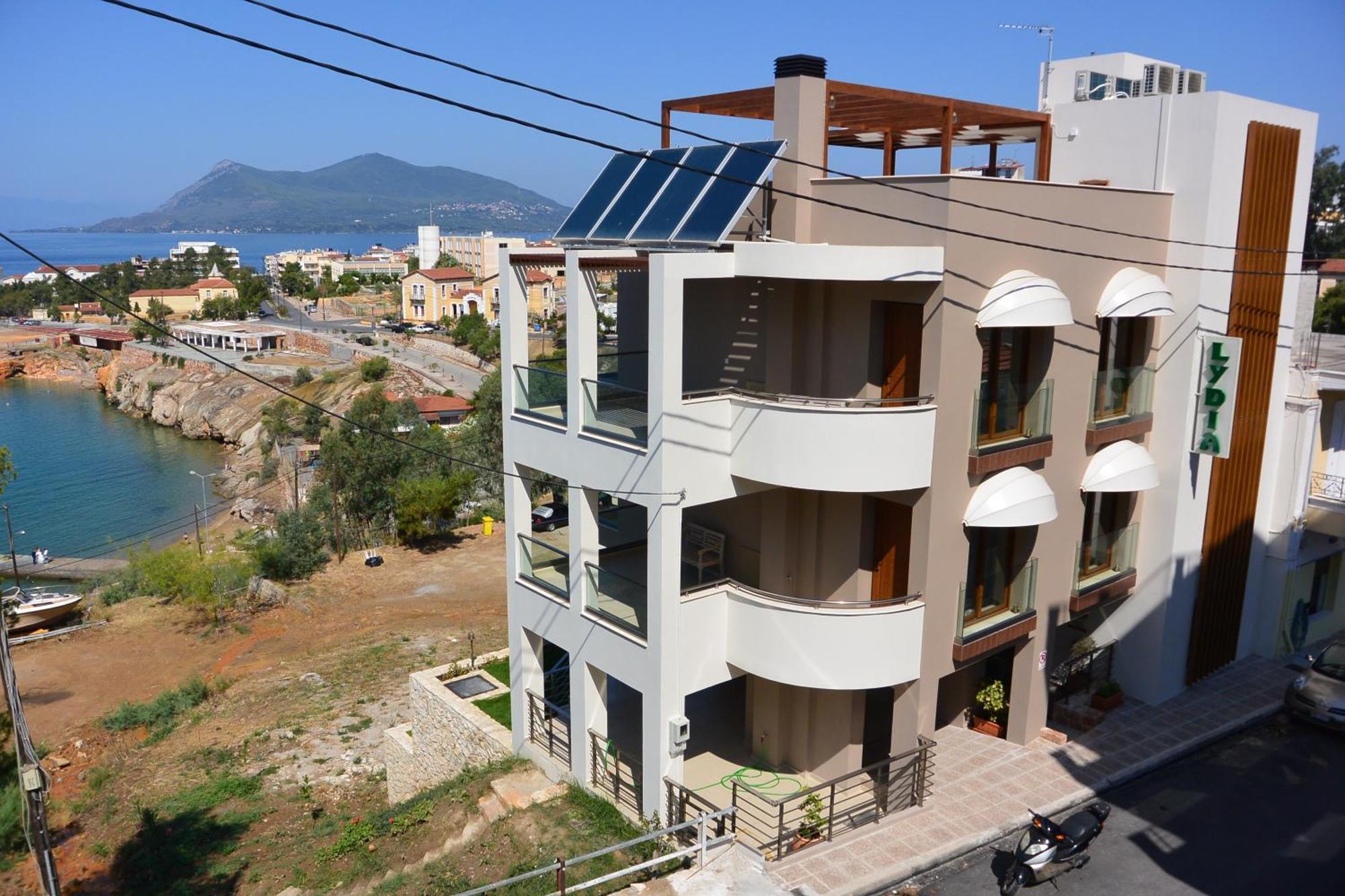 Lydia Apartments Лутра Едипсу Екстериор снимка